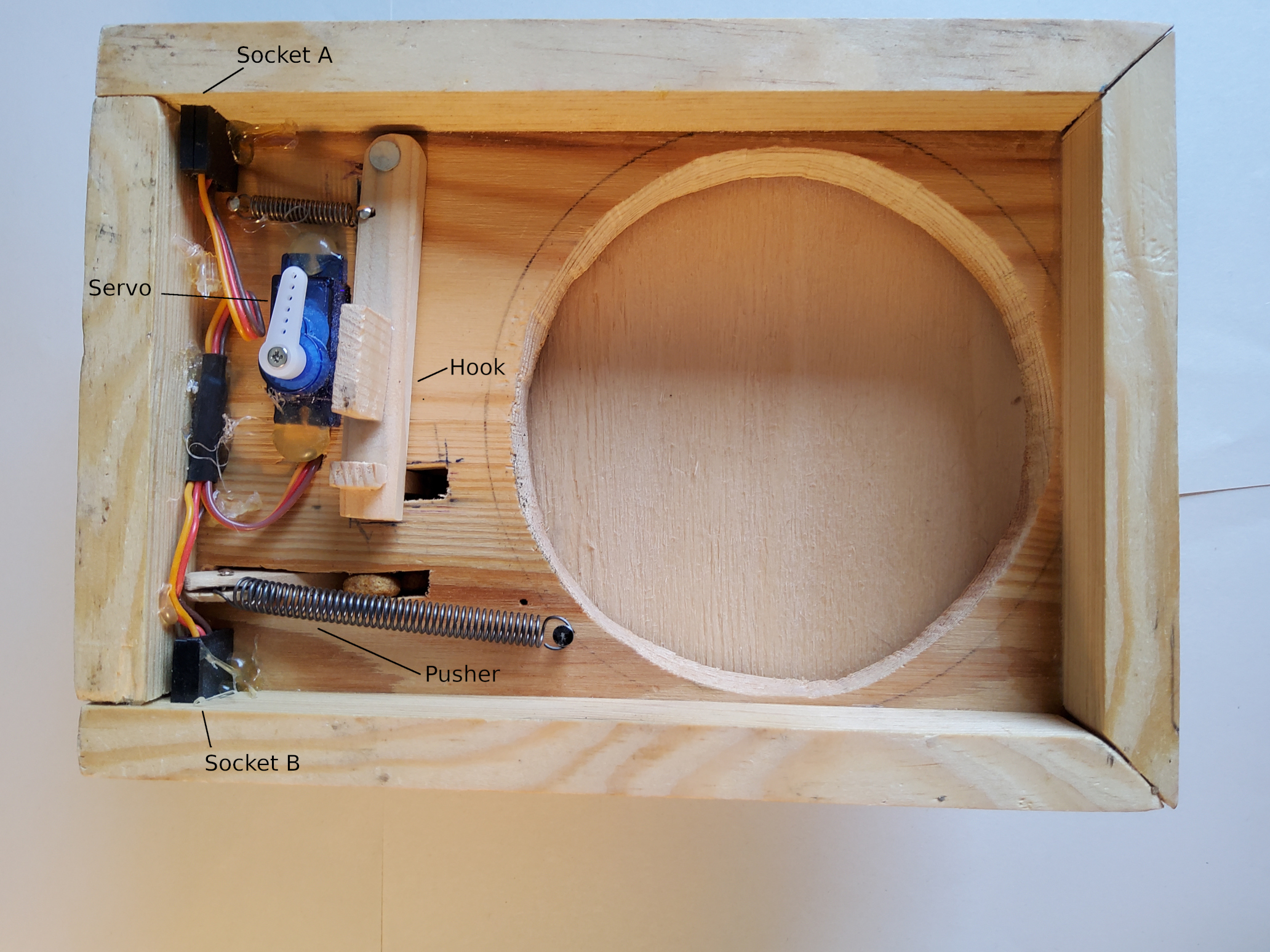 Image of a bowl from the bottom